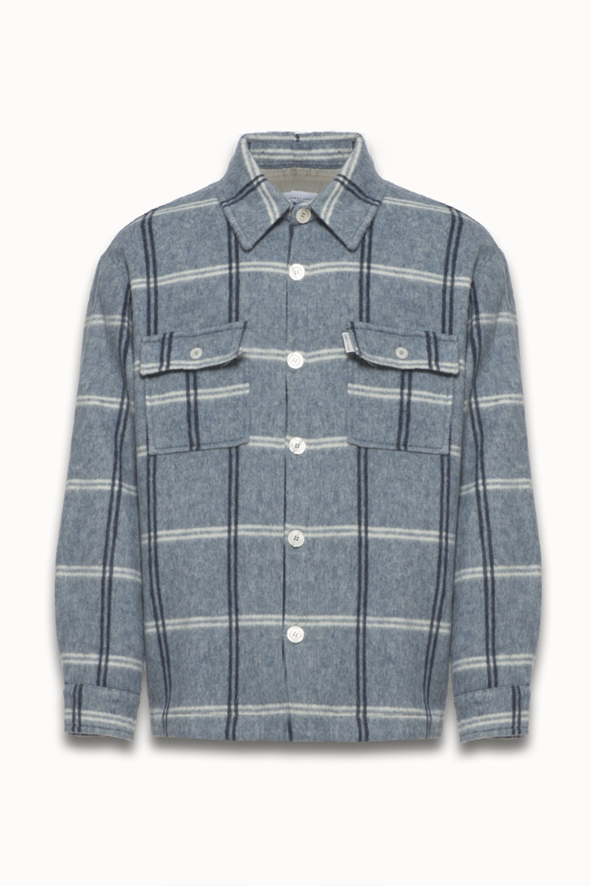 Quadri Jacket Shirt Print