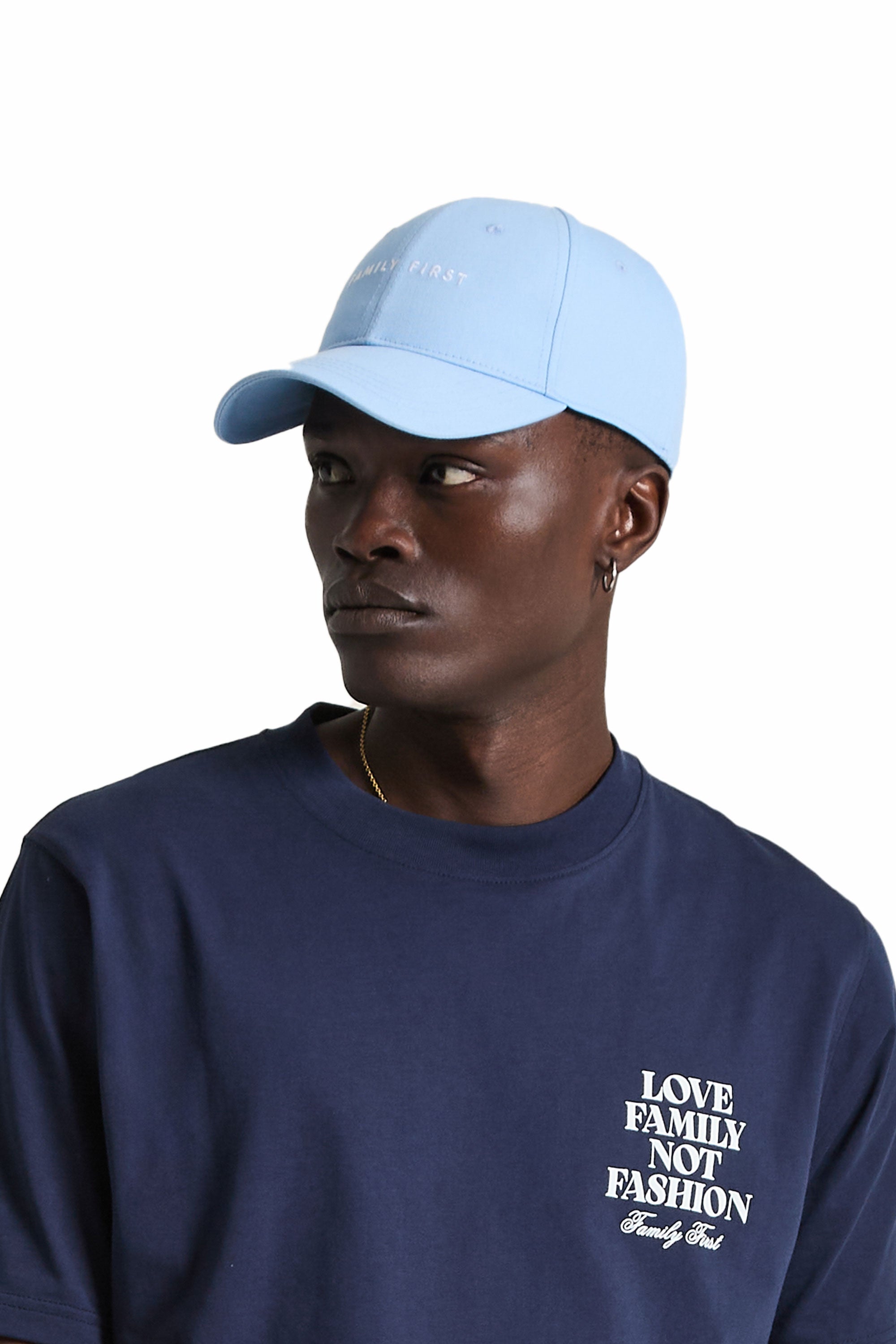 Hat Box Logo Light Blue