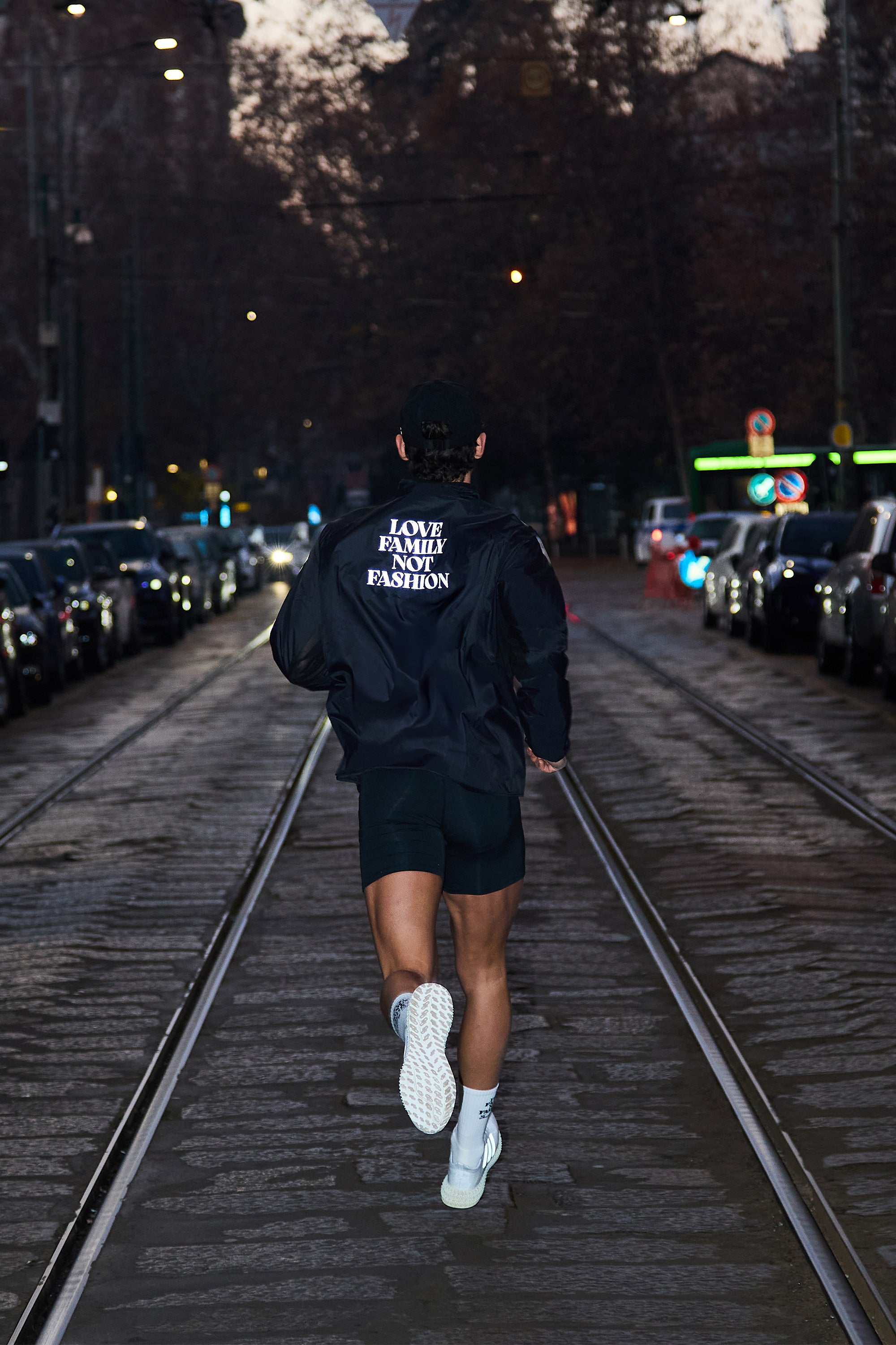 Nylon Zero Jacket "LFNF" Black