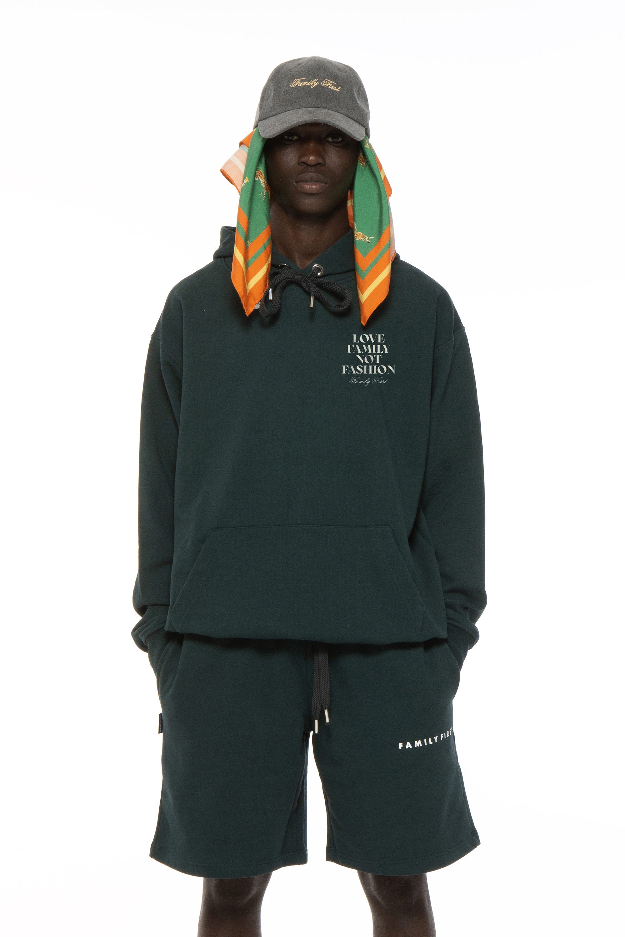 Hoodie "LFNF" Green