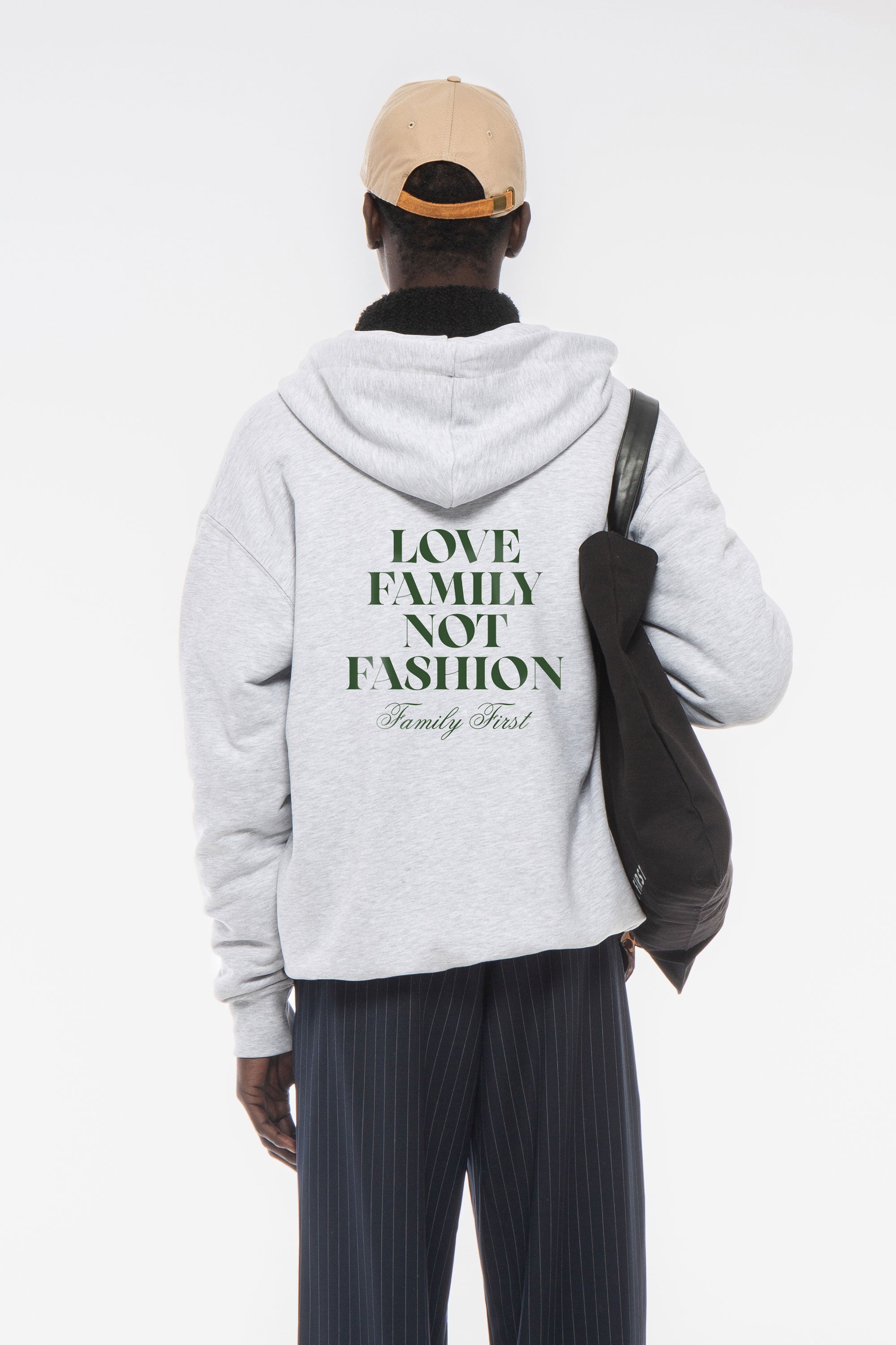 Hoodie "LFNF" Grey