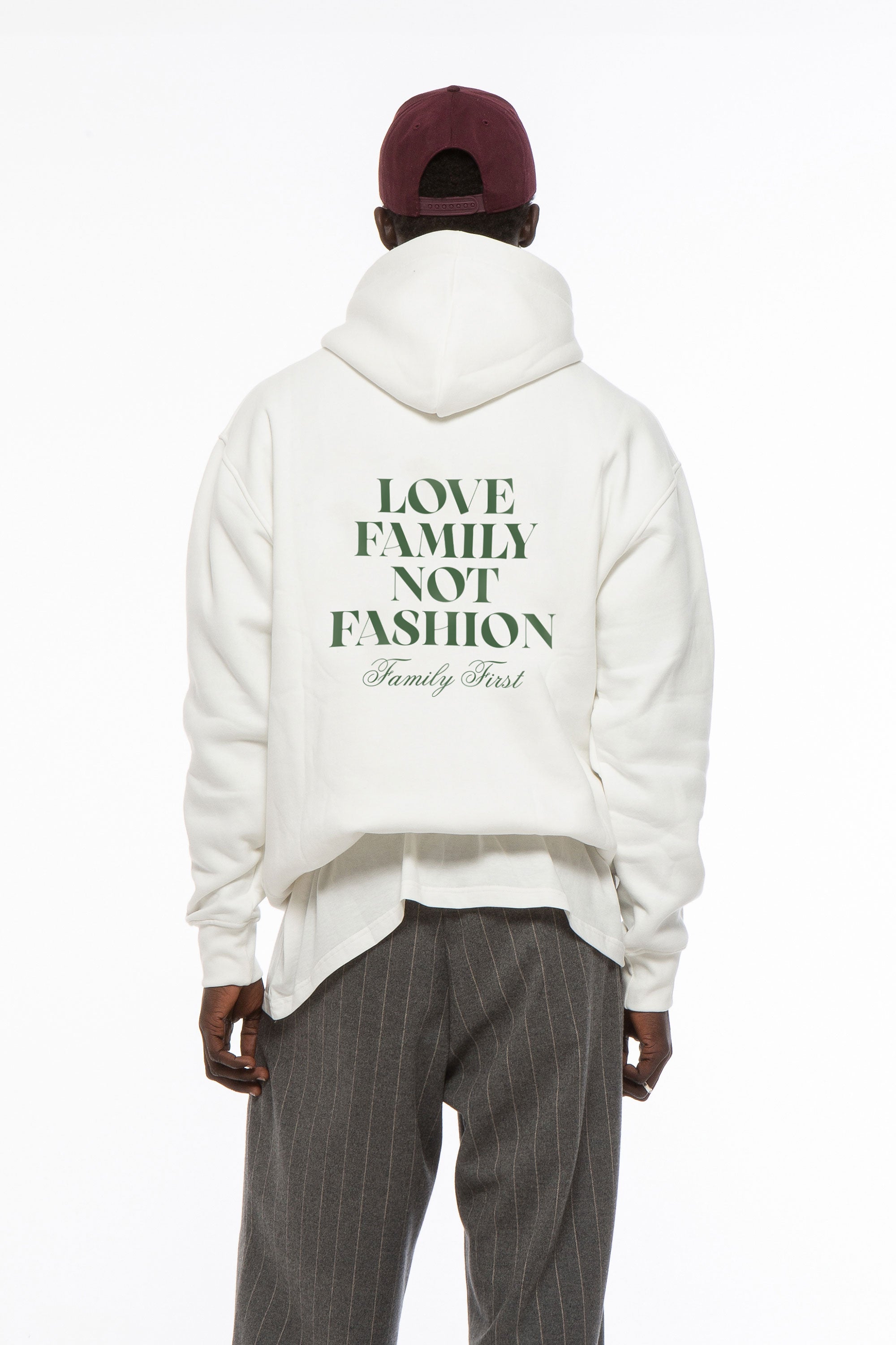 Hoodie "LFNF" White