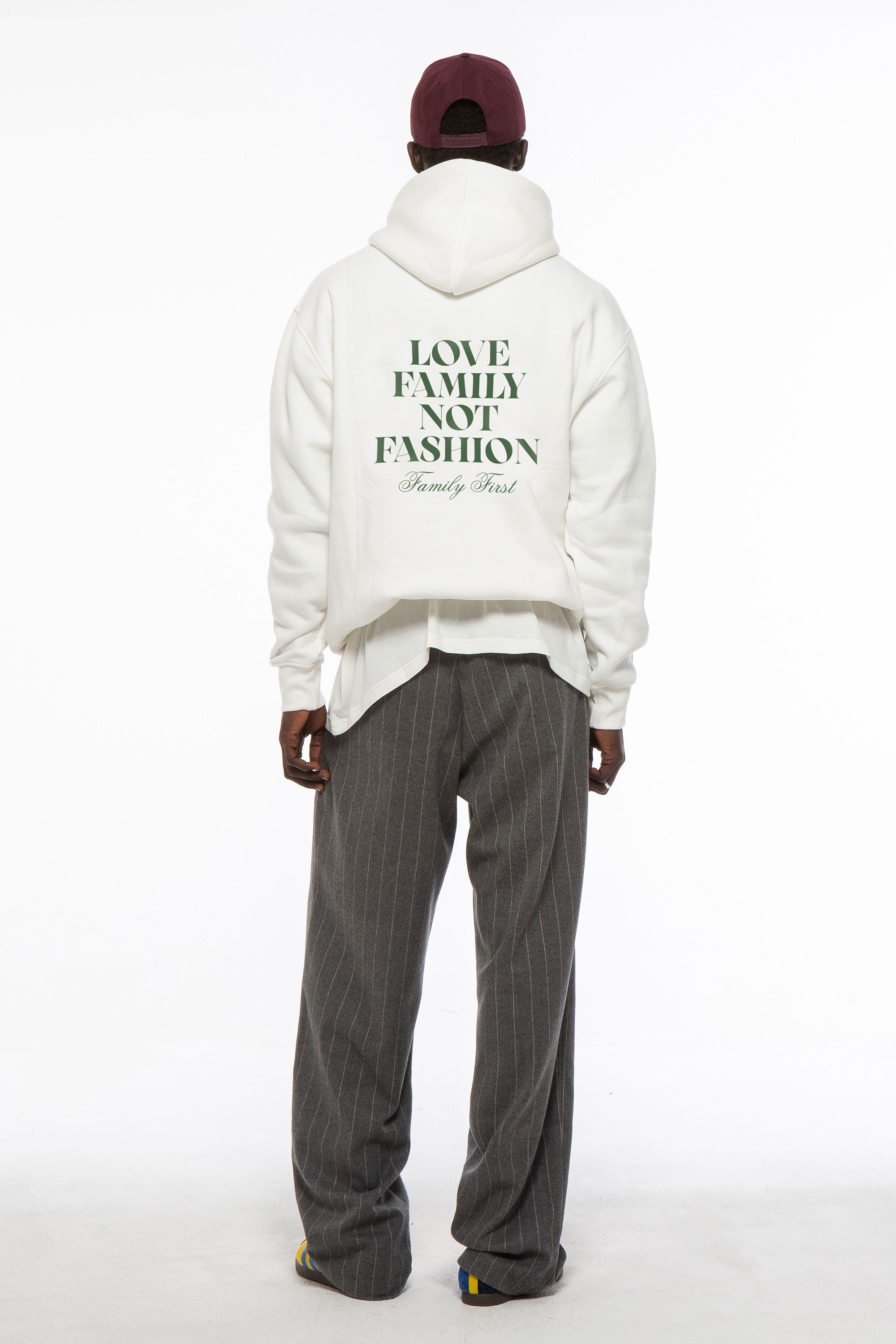 Hoodie "LFNF" White