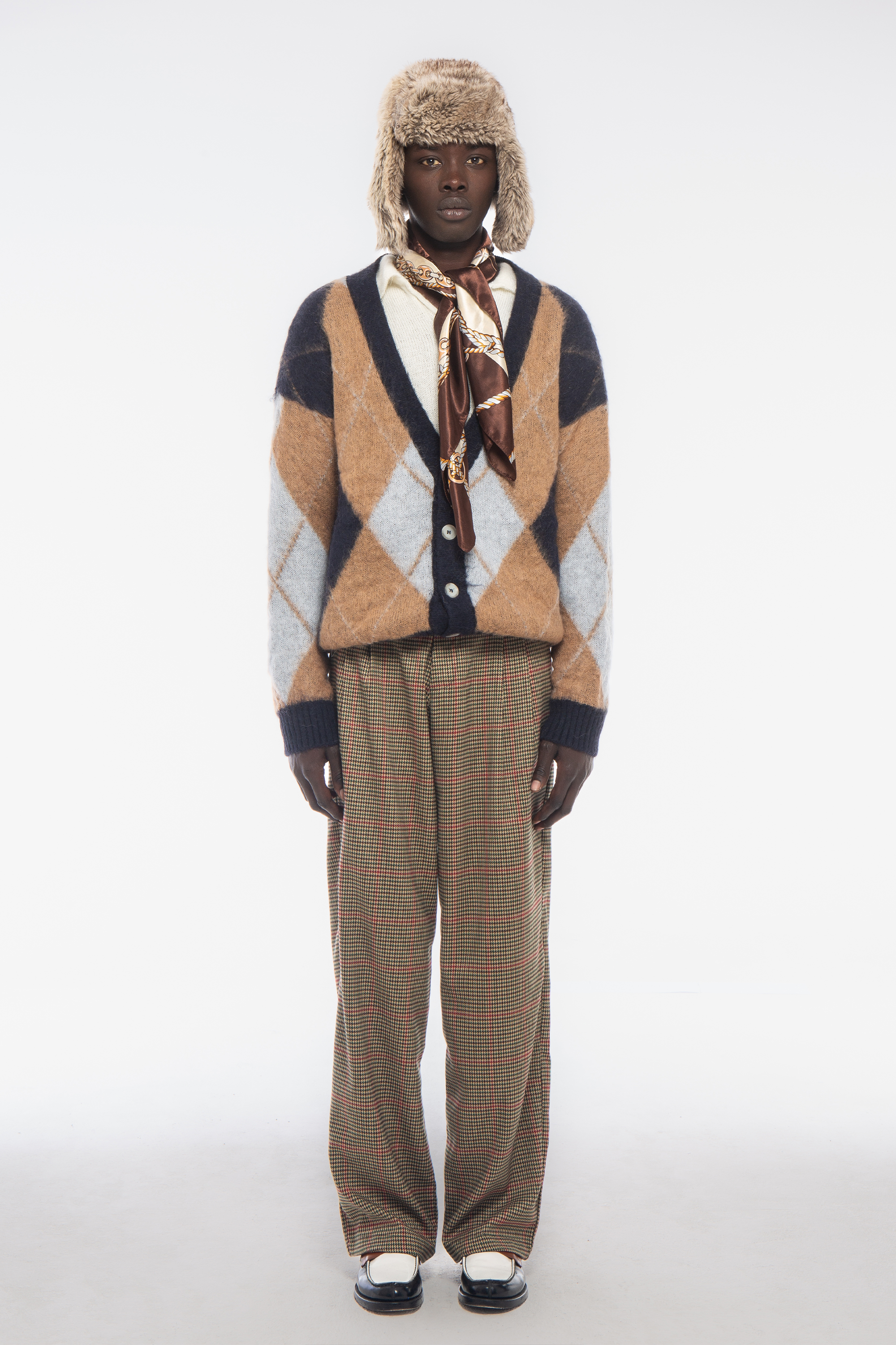 Cardigan “FW24” Rombi
