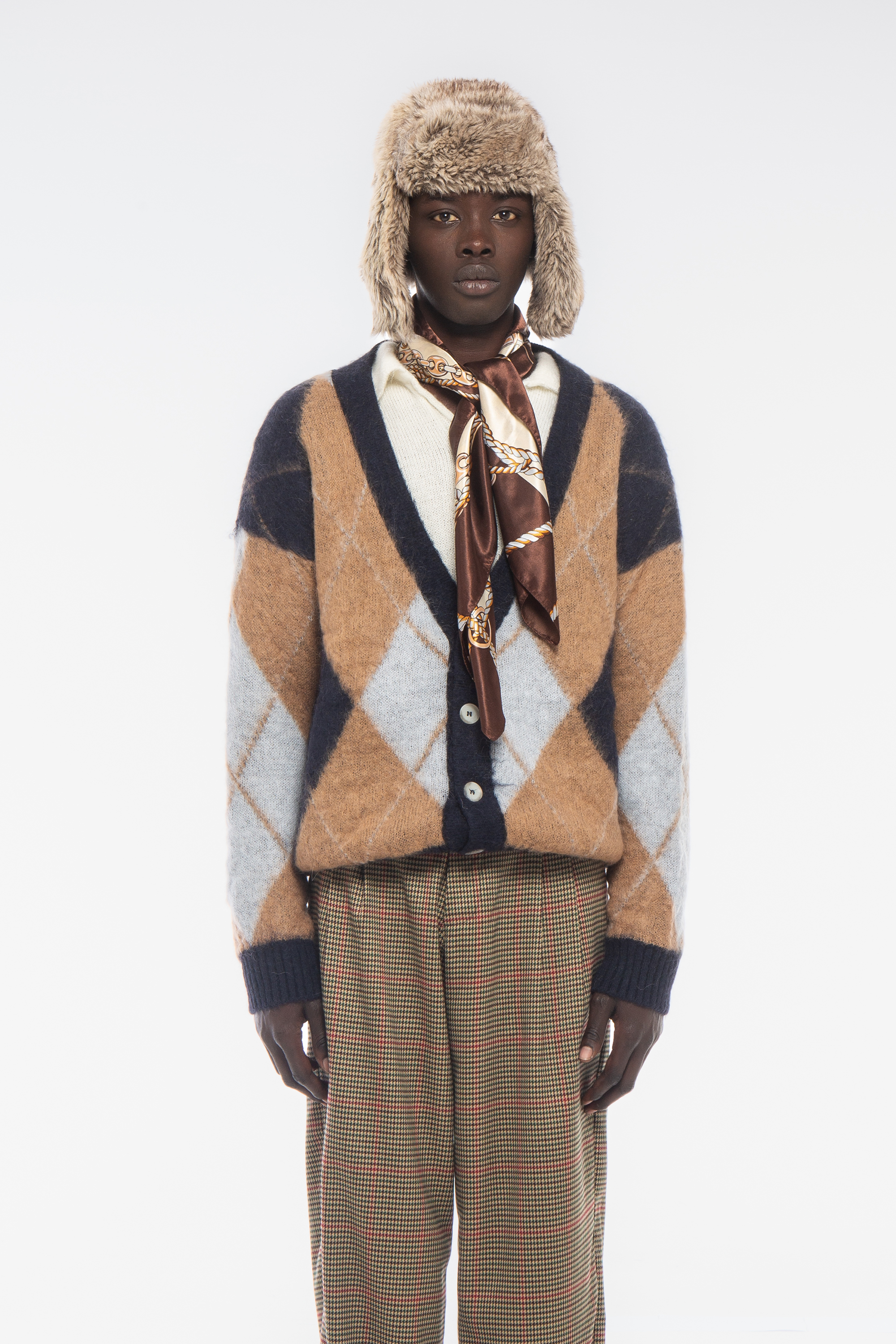 Cardigan “FW24” Rombi
