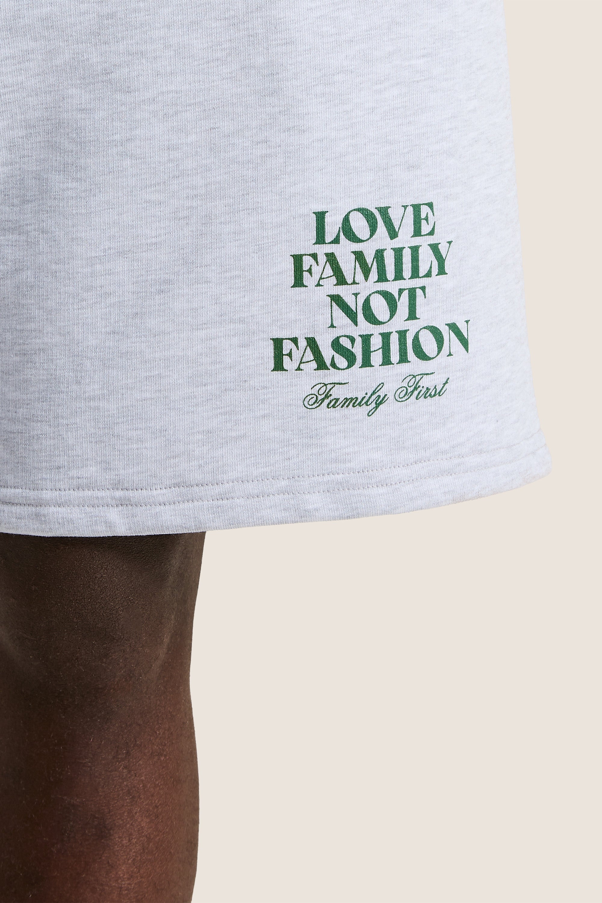 Jogger Short Love Family