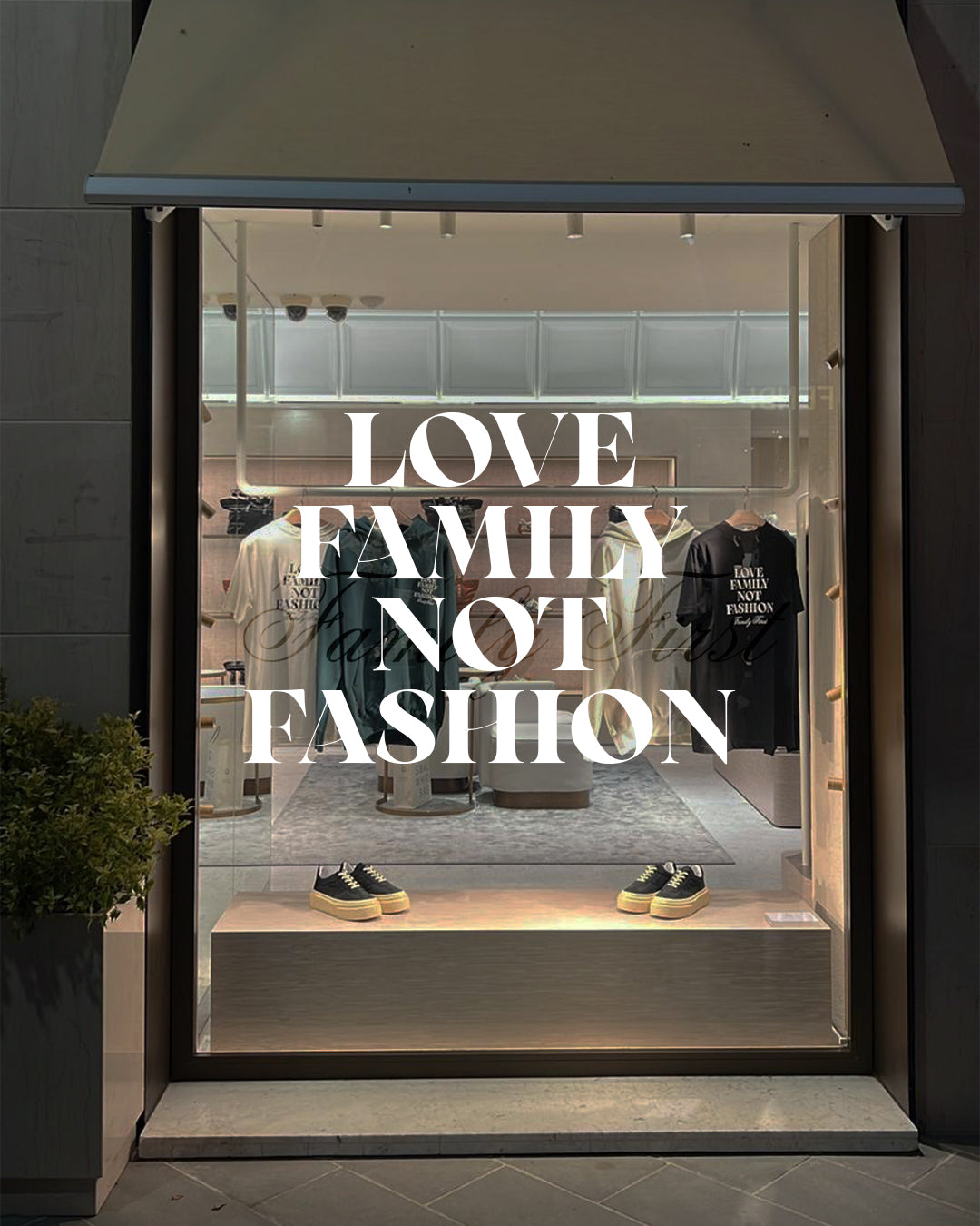 Love Family Not Fashion at Cuccuini Boutique (Forte dei Marmi)