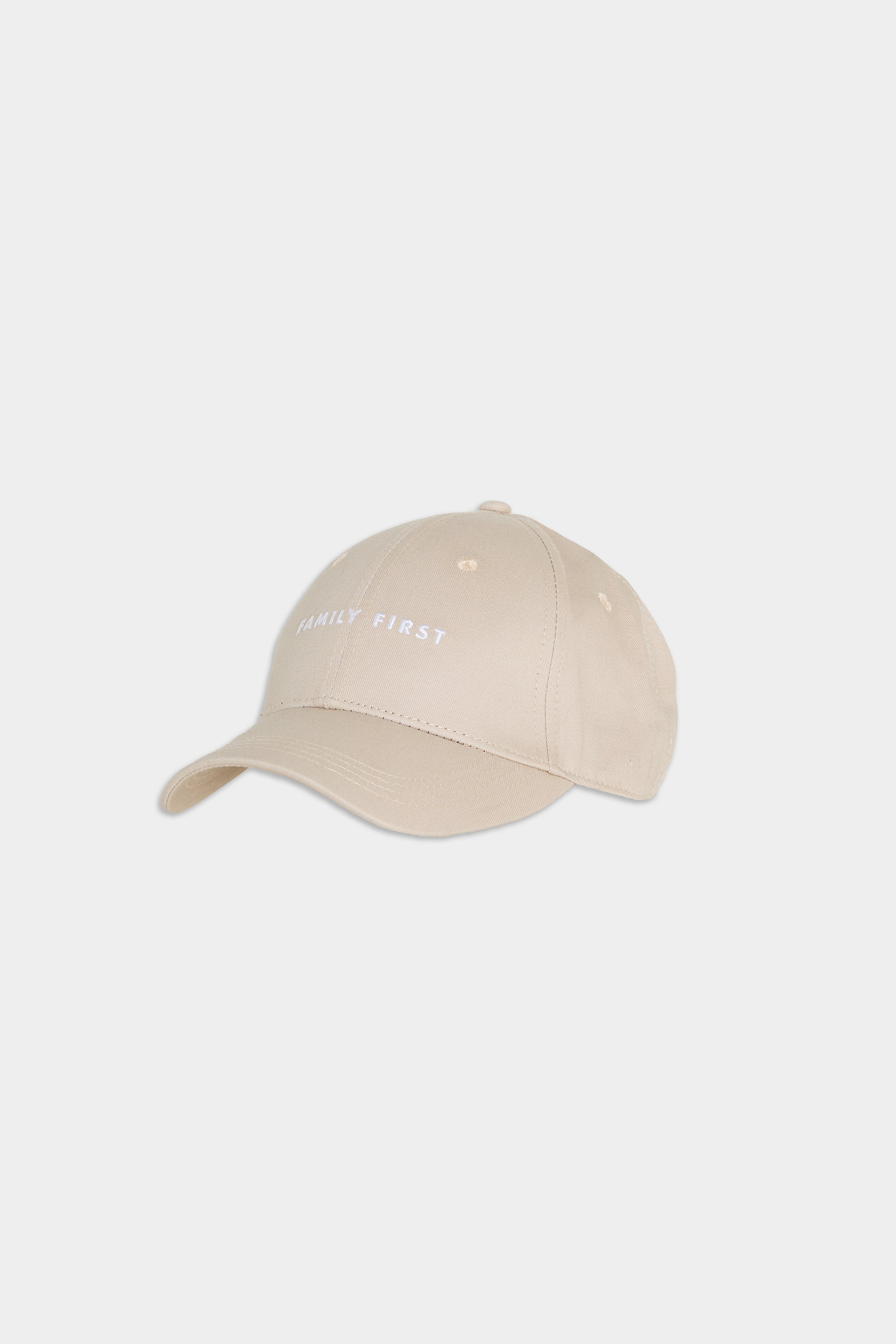 Hat Box Logo Beige