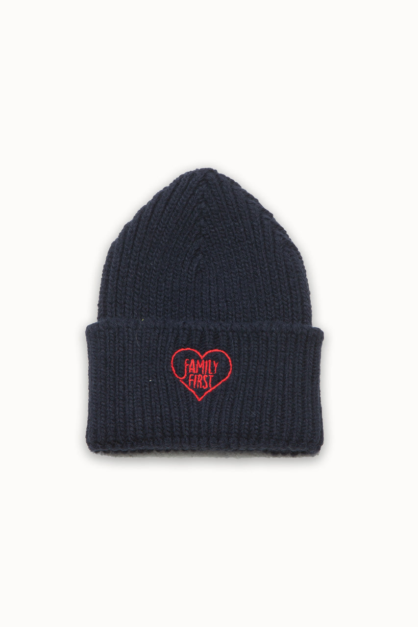 Beanie "FW24" Heart Dark Blue