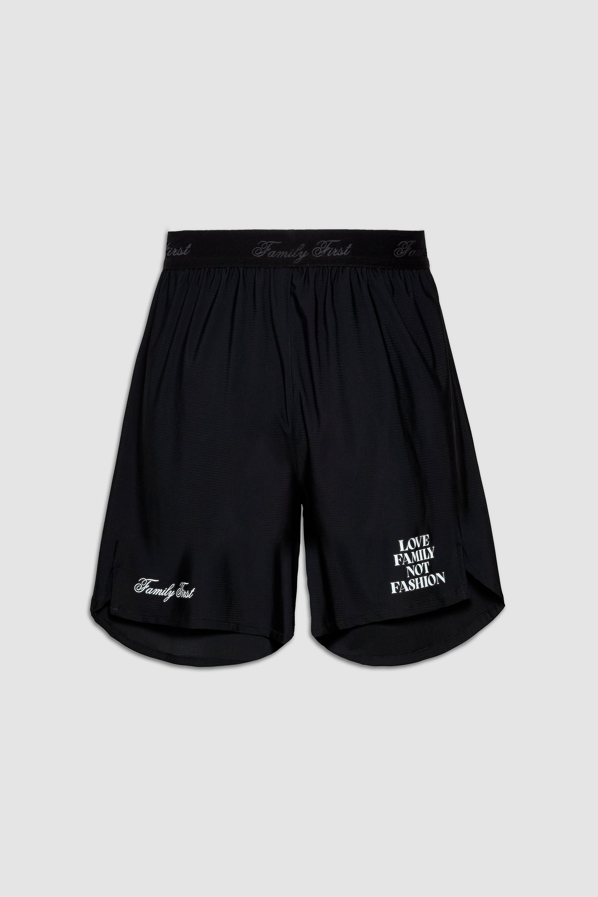 Teknik Shorts "LFNF" Black